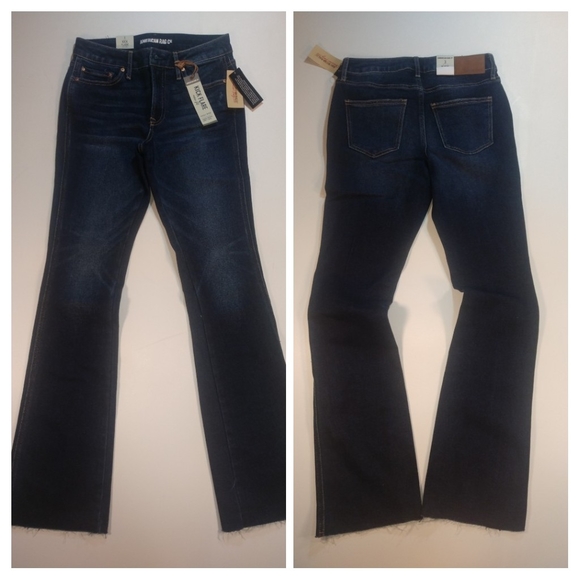 Kick Flare High Rise Gemini Blue Jeans 